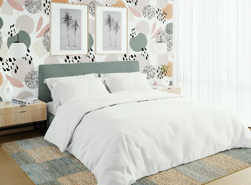 Jersey Knit Sheet Set in Ivory White