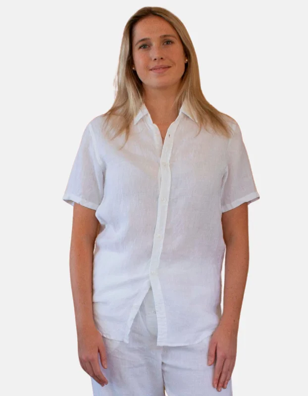 Feather Pillows for a Luxurious SleepWhite Linen Lounge Shirt Short Sleeve