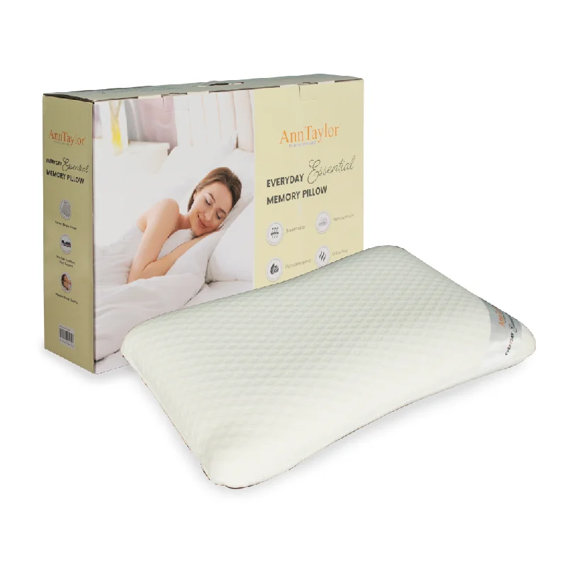 Feather Pillows for a Luxurious SleepAnn Taylor Everyday Essential Memory Pillow