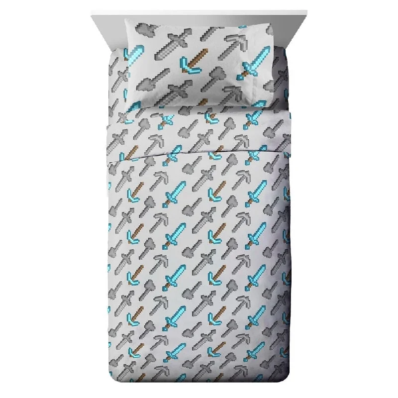 Minecraft Isometric Characters Twin Sheet Set