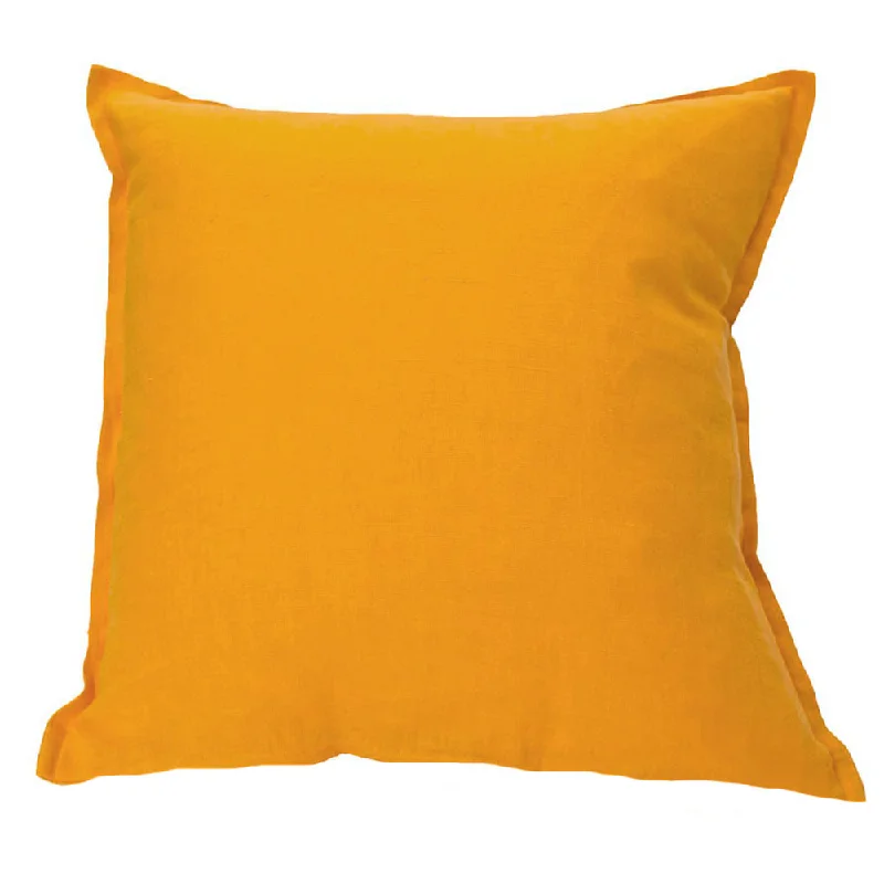 Orthopedic Pillows for Back Pain ReliefLinen Cushion Cover Ochre