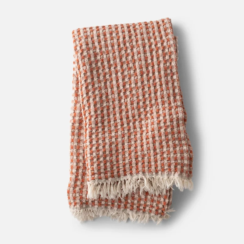 Organic linen breathable summer throws​  Recycled Wool Throw