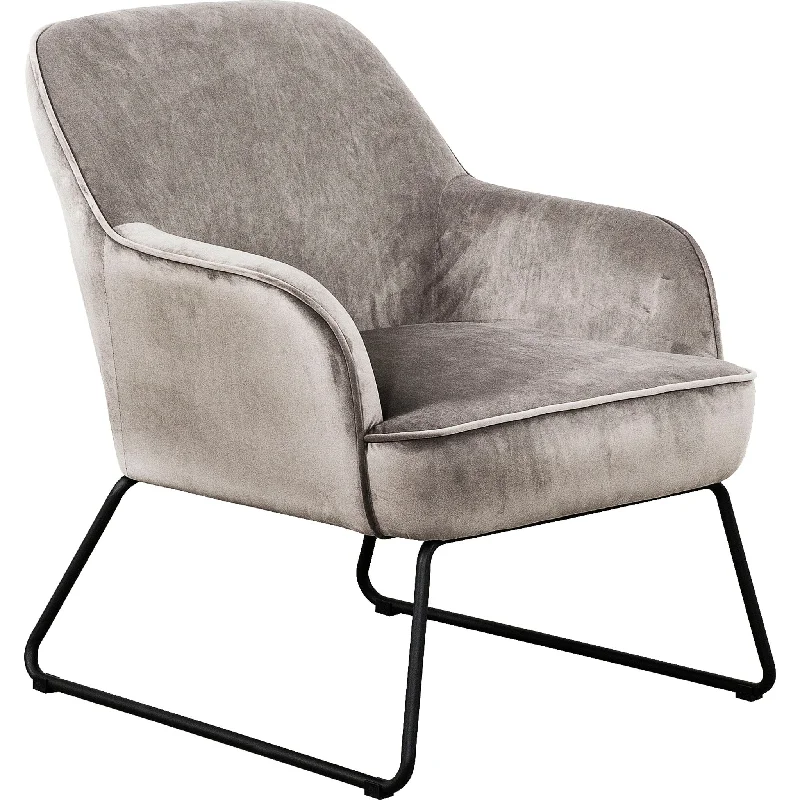 Alea Accent Chair - Velvet Slate