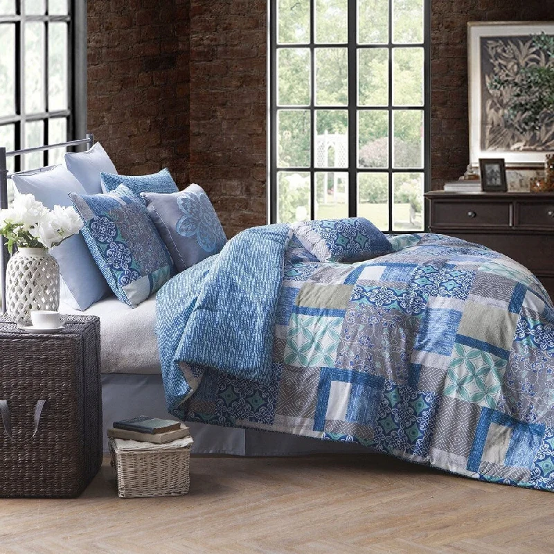 Microfiber - filled comforters that are lightweight and easy to care forAvondale Manor Lucca 8-piece Comforter Set