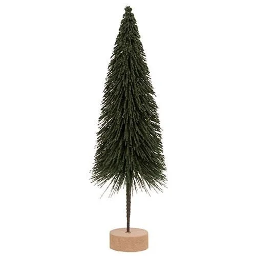 Dark Green Sisal Tree 10"