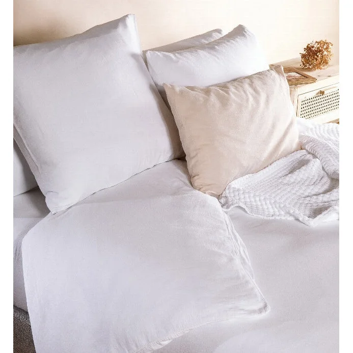 Hotel - quality duvet covers for a luxurious feel at homeKadolis Organic Cotton Duvet Cover 140x200cm Blanc