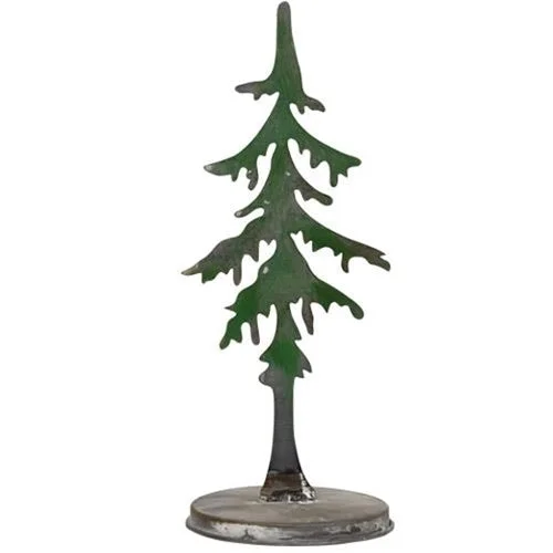 Large Metal Pine Tree