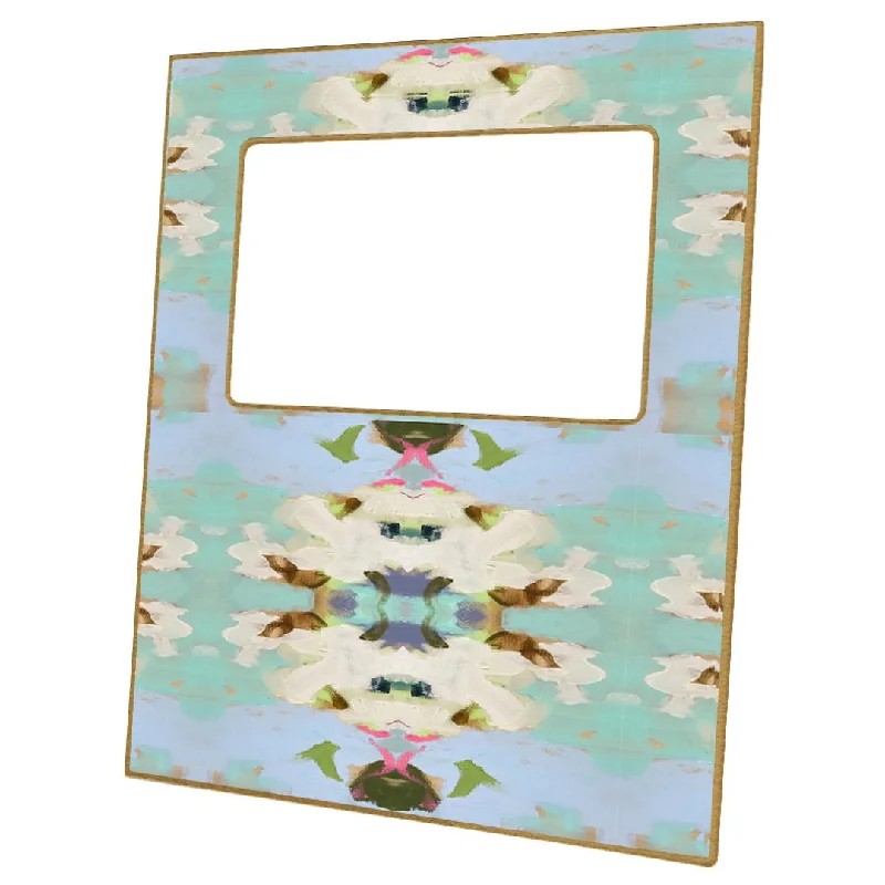 Summer Garden Light Blue 4" x 6" Picture Frame