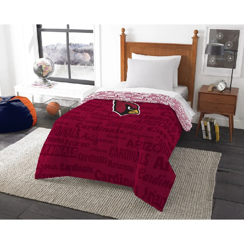 Duck down comforters with a softer feel and good warmth retentionThe Northwest Company Official NFL Arizona Cardinals Anthem Twin Comforter