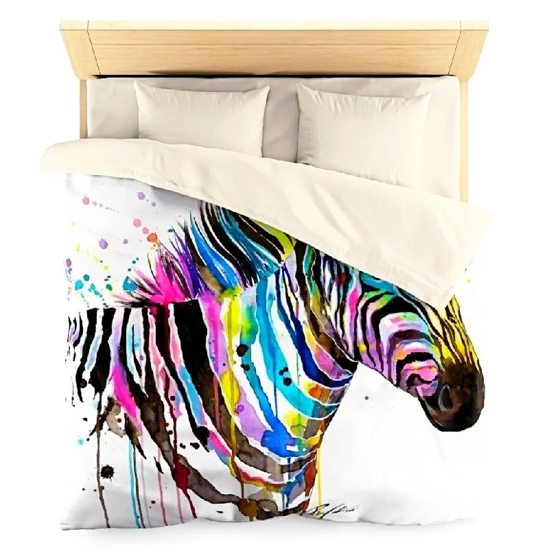 Zebra Bunt Duvet